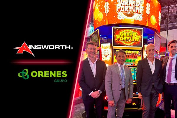 Ainsworth and Grupo Orenes sign an agreement to market Ainsworth in Spain