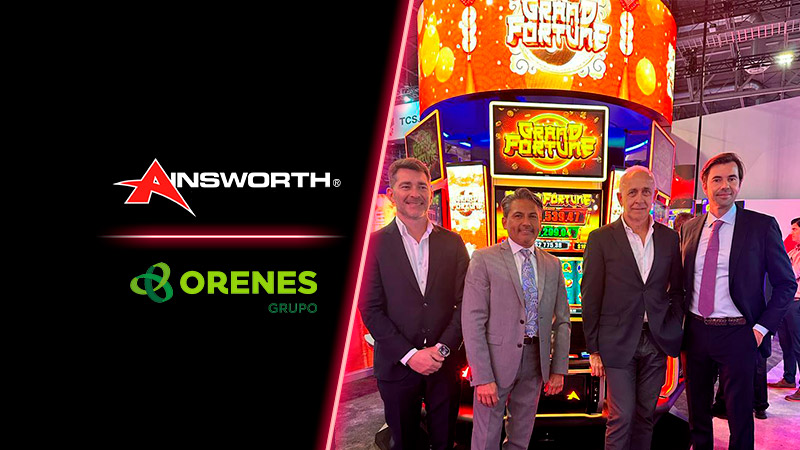 Ainsworth and Grupo Orenes sign an agreement to market Ainsworth in Spain