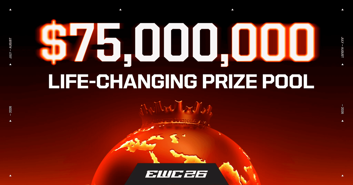 Esports World Cup raises the competitive bar with a historic prize
