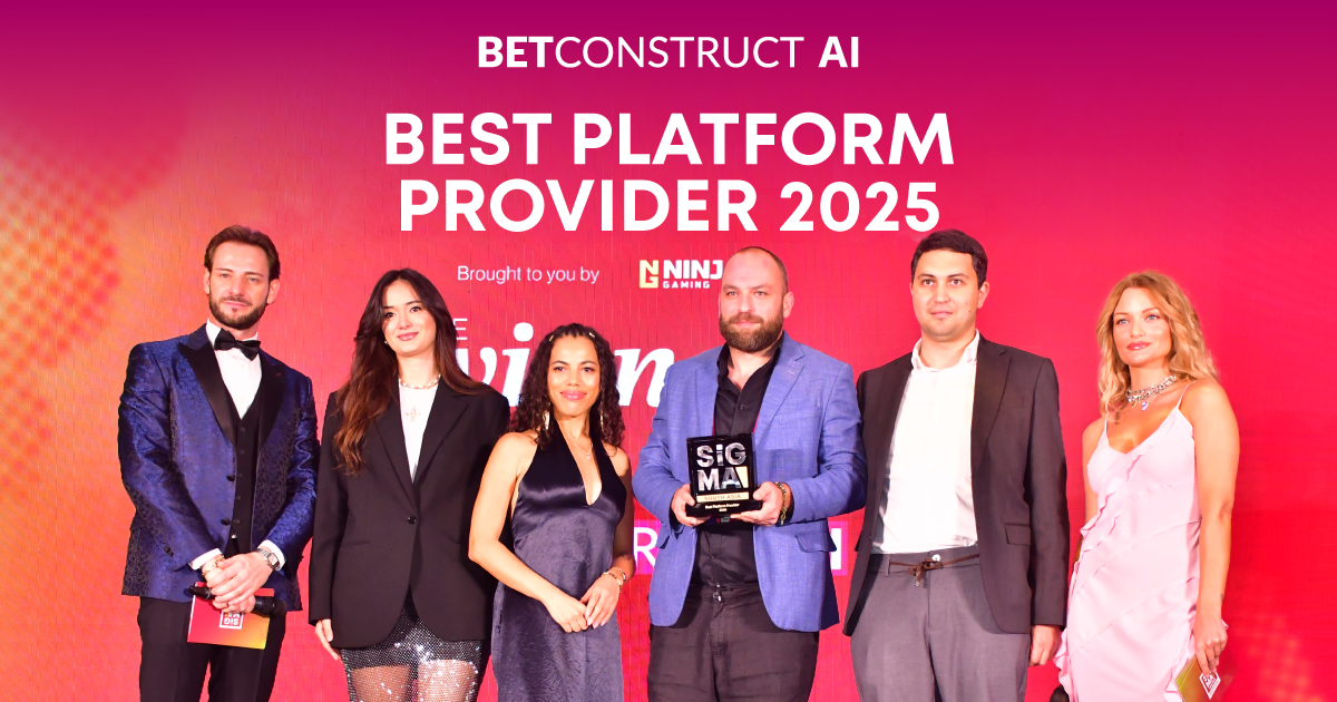 BetConstruct AI Recognized as Best Platform Provider 2025 at SiGMA South Asia Awards